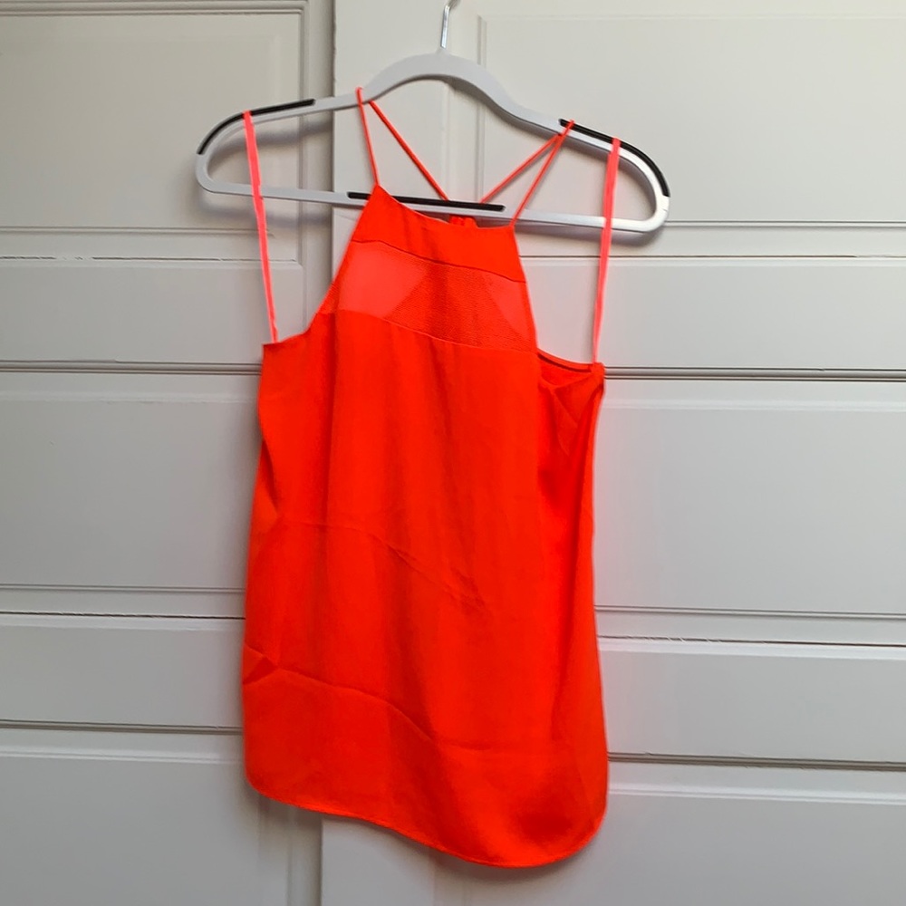 Neon orange top